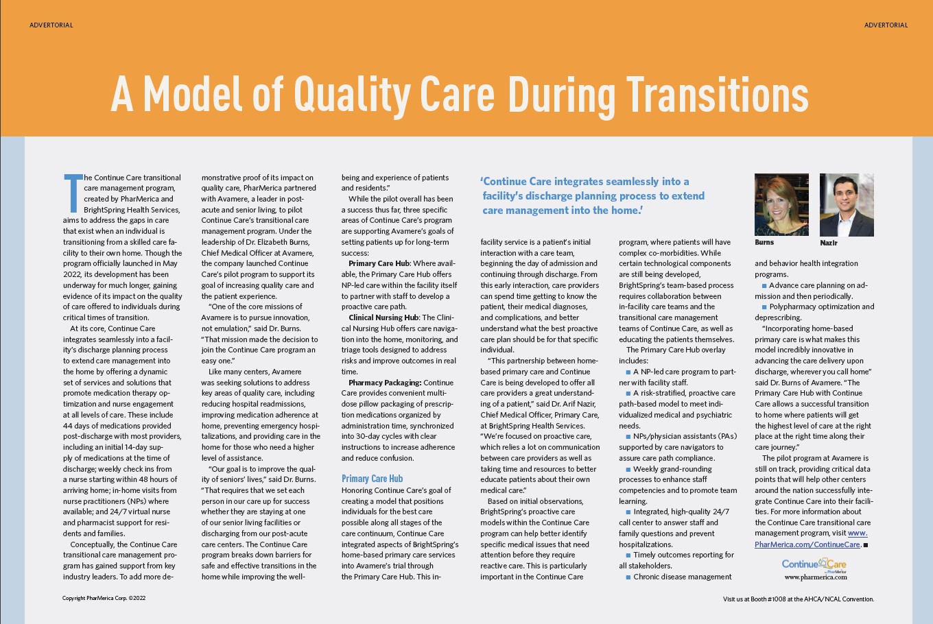 Model of Quality Care