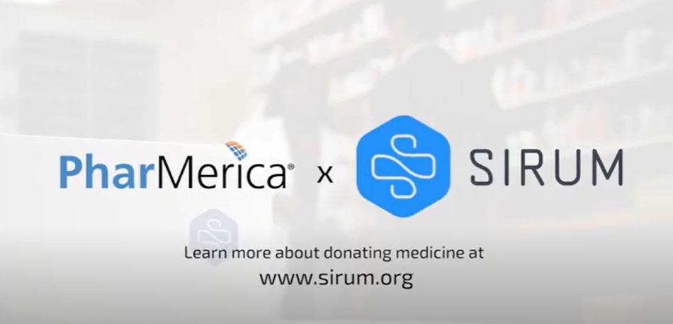 PharMerica SIRUM drug donation partnership image