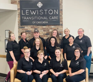 Lewiston Transitional Care of Cascadia staff