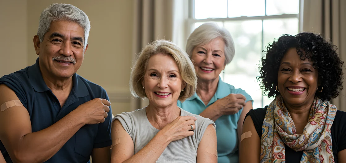 seniors with immunizations