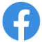 Facebook icon blue