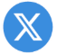 X icon blue