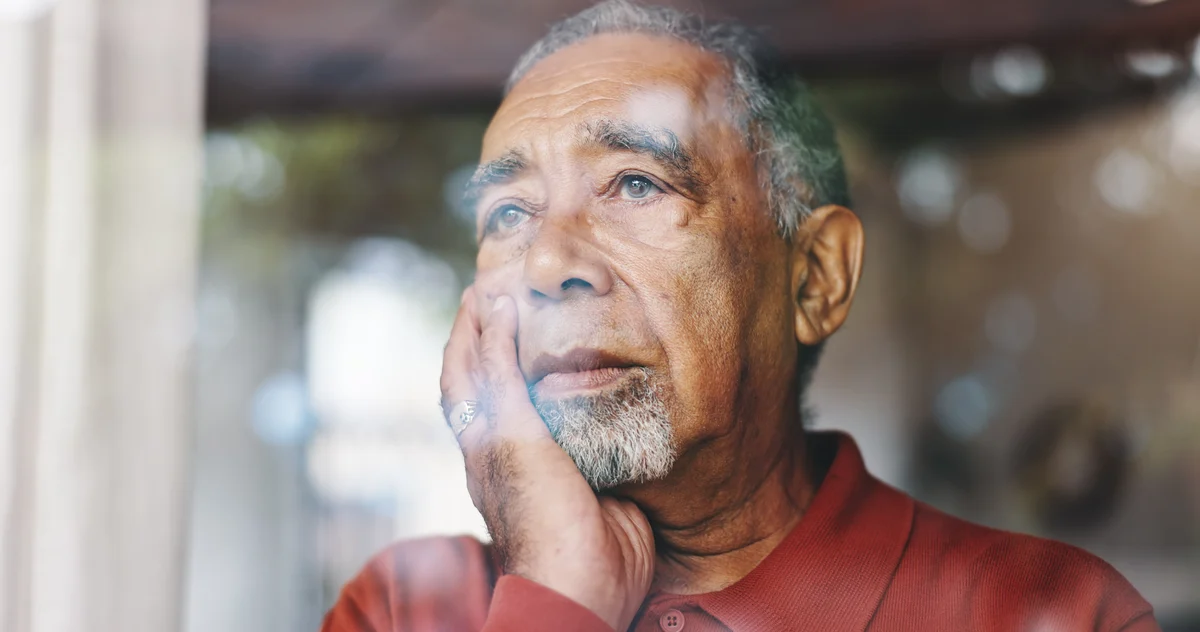 anxious older adult